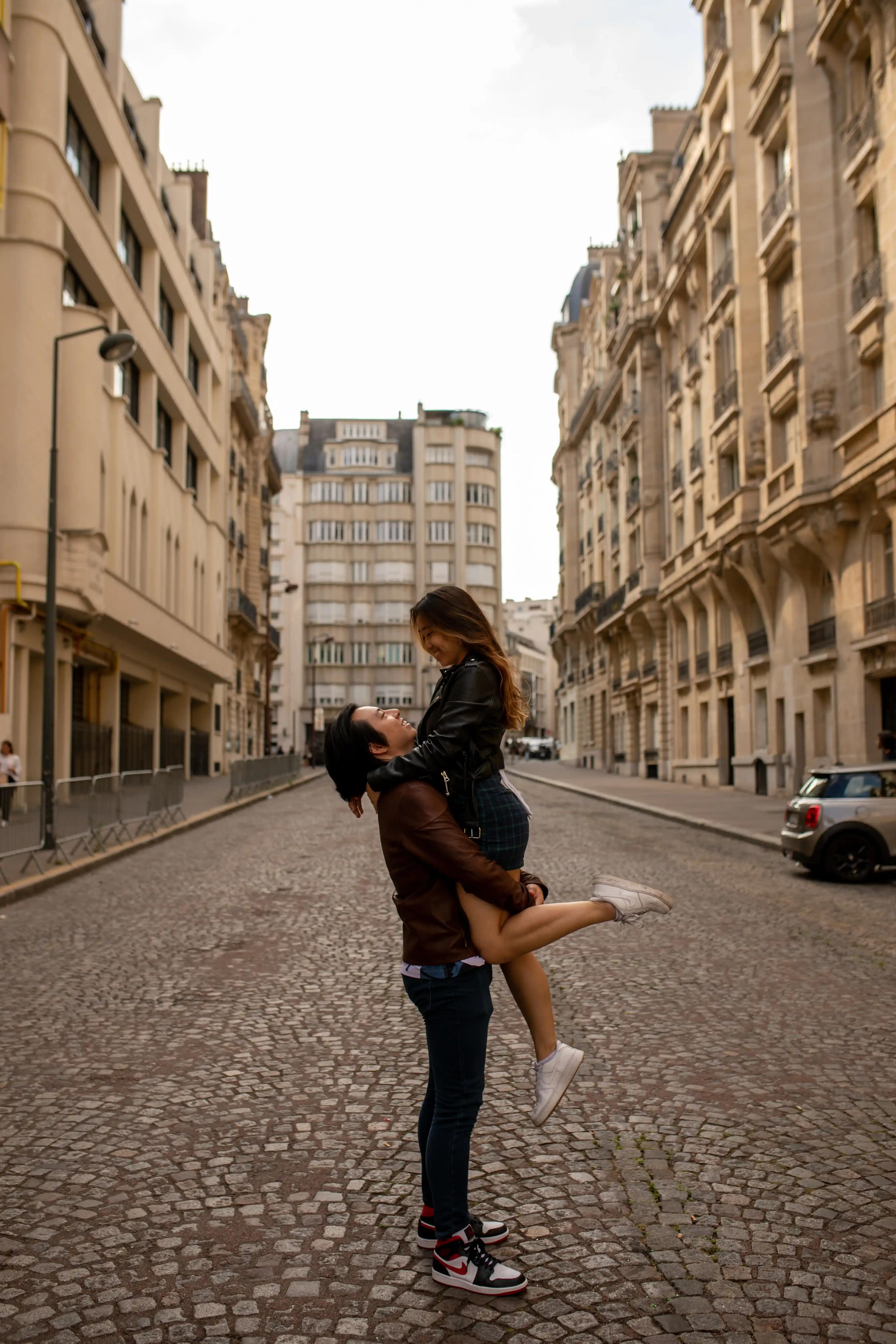 Tricia and Yuxi in Paris